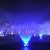 Coopération pour la rénovation des monuments urbains : Fontaine d'eau programmable de grande envergure pour les projets de renouvellement des paysages aquatiques des centres urbains