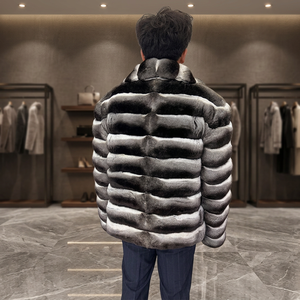 Abrigo de Piel de Zorro Genuina de Lujo, Chaqueta Reversible Impermeable de la Mejor Calidad para Hombre y Mujer, Directo de Fábrica - Product Image 3