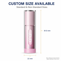 Tube de brillant à lèvres vide 3,5g en plastique avec bouchon à vis, givré, couleur personnalisée, sérigraphié, transparent, applicateur cosmétique ODM