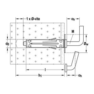 Pasador de acero SBS 9/10 con gancho plano ajustable (50 piezas) - Product Image 3
