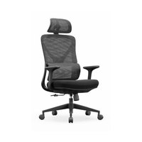 Chaise de bureau pivotante ergonomique en maille Liyu Luxury Contemporary, hauteur réglable, confortable, pour la maison/le bureau, chaise de direction