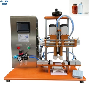 Máquina Tapadora Eléctrica Semiautomática Compacta de Sobremesa para Botellas (Plástico/Aluminio/Vidrio) de Alimentos, Bebidas y Productos - Product Image 1