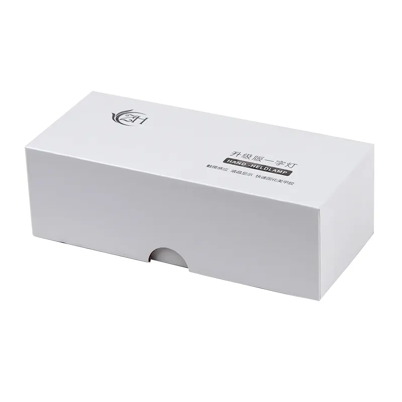 Tapa de lujo personalizada y caja base personalizada por el fabricante tapa cuadrada blanca y caja base