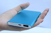 Batterie externe portable 10000 mAh, chargeur de batterie externe 10000 mAh, batterie externe LED pour téléphone