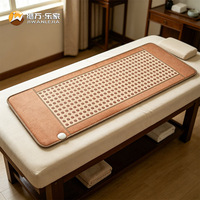 Jiwan Lejia Vente en gros de surmatelas chauffant personnalisé en pierre de lave, tapis thermique en pierre pour studio de yoga, hôtel de bien-être