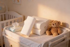 Papier toilette humide absorbant à 5 couches sans noyau, flexible, <span class=keywords><strong>pour</strong></span> bébé et maman, en gros - Product Image 6