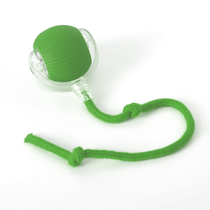 2025 vendita calda prendendo in giro palla di gatto elettrico in <span class=keywords><strong>Silicone</strong></span> veloce coda giocattolo interattivo per animali domestici per gatti USB ricarica giocattoli intelligenti