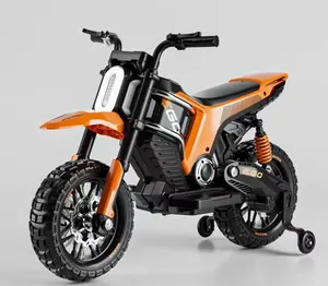 卸売スーパーパワーキッズ電動オフロードモーターサイクル子供用自動運転バッテリー式ベビーモーターサイクル10歳用