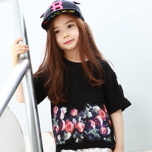 Nuevo Producto, Conjuntos Personalizados para Niñas, Camiseta con Estampado de Anime - Product Image 1