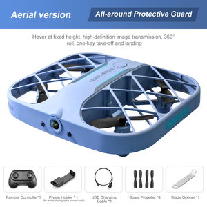 Drone RC Chic HOSHI JJRC H107 4CH avec transmission d'image en temps réel, <span class=keywords><strong>caméra</strong></span> de poche pour selfie, quadricoptère pour débutants VS K150 <span class=keywords><strong>PIXY</strong></span> H59 - Product Image 4