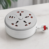 Prise de conversion universelle 10A en cuivre pour usage industriel, vente en gros d'usine, compatible Asie du Sud-Est, norme européenne et britannique, avec extension USB