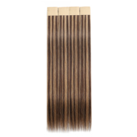 Extensions à bandes adhésives résistantes à la chaleur, durables, respectueuses de la peau, invisibles, sans couture, double face, qualité supérieure, pour salon de coiffure