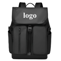 Sac à dos multifonctionnel pour ordinateur portable 15 pouces, léger et tendance, avec logo personnalisé, idéal pour les déplacements professionnels et le quotidien