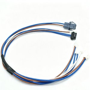 Harness Kabel PVC Multi-cabang Kustom dengan Konektor Plastik Campuran & Sinyal Multi-warna untuk Sistem Kontrol Rumah Tangga - Product Image 1
