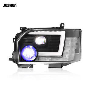 Kit de feux modifiés Jushun Hiace, phares à LED avec clignotants DRL pour Toyota Hiace Sea Lion 2005-2018 - Product Image 3