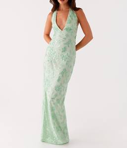 Платье с открытой спиной, с v-образным вырезом - Product Image 3