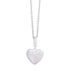 Collar con Colgante de Corazón Personalizado para Mamá, Joyería Minimalista, Regalo para el Día de la Madre o Cumpleaños - Product Image 5