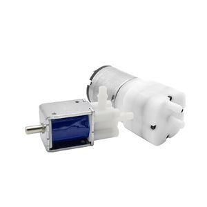 Mini-pompe à air à diaphragme à électrovanne à haut débit 528 avec valve à vide silencieuse à trois voies pour gants de rééducation - Product Image 5