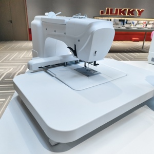 Machine à broder informatisée domestique JUKKY ES7 avec grande zone de broderie 380*200, écran LCD 7 pouces, motif personnalisé commercial avec USB - Product Image 3