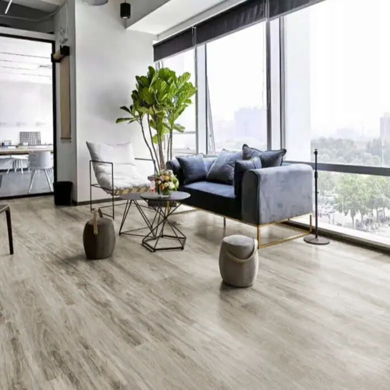 super-spc Hedsom wooden grain unilin click vinyl floor pvc rigid core spc hybrid flooring