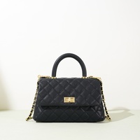 Set Tas Wanita Mewah 3in1 Bahan PU dengan Logo Custom, Model Flap, Termasuk Tas Selempang dan Tas Jinjing dengan Pola Kulit Buaya, Tali Rantai, dan Ritsleting, Cocok untuk Musim Panas
