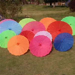 Low Price Umbrella Fabric Material Chinese Craft Wedding Parasol Hanging Decoration