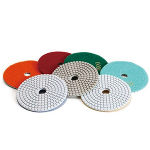 Discos de Pulido de Diamante Húmedos para Mármol, Piedra y Granito, 100mm/75mm, Respaldo Autoadhesivo, Grano 50-3000, Personalizable OEM, Marca <span class=keywords><strong>Areal</strong></span> 1 - Product Image 2