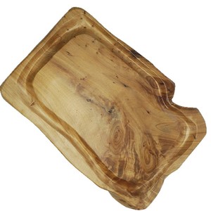 Handmade Cedar Wood Serving <b>Tray</b> Solid Color For Hotel Coffee <b>Tea</b> Dining - Product Image 5