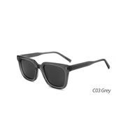 Lunettes de soleil élégantes pour hommes, lunettes de soleil UV400 pour hommes, lunettes de soleil de luxe pour femmes, unisexes, logo personnalisé, montures en acétate, lunettes de soleil carrées