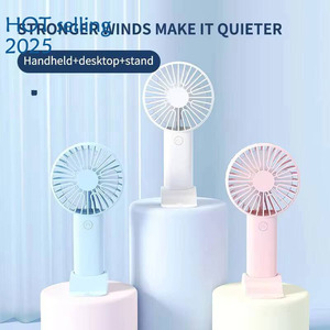 Mini ventilateur COOG portable en plastique portable à trois vitesses de vent pour dortoir et usage extérieur article ménager portable - Product Image 3