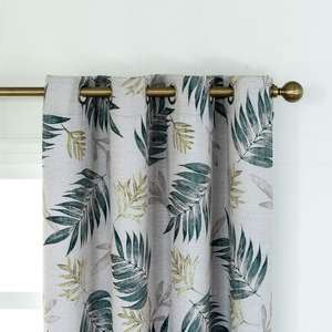 <span class=keywords><strong>Rideau</strong></span> occultant <span class=keywords><strong>thermique</strong></span> transparent <span class=keywords><strong>pour</strong></span> le salon, imprimé de plantes tropicales, <span class=keywords><strong>pour</strong></span> toutes les saisons, ouverture <span class=keywords><strong>thermique</strong></span> - Product Image 3
