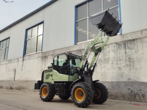 Cargadora de Ruedas Compacta 4x4 de 1.2 Toneladas con Cucharón de 0.6m³ para Uso Agrícola y de Construcción - Product Image 5