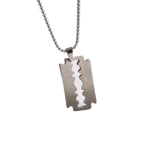 Vendita all'ingrosso 2023 semplice collana con ciondolo in acciaio al titanio multifunzionale collana lunga in acciaio inox per gli uomini a <span class=keywords><strong>mio</strong></span> <span class=keywords><strong>figlio</strong></span> - Product Image 6