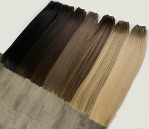 Nouvelle Collection 2026 : Tissage <span class=keywords><strong>de</strong></span> Cheveux <span class=keywords><strong>Blond</strong></span> <span class=keywords><strong>Platine</strong></span> Genius Invisible pour Queues <span class=keywords><strong>de</strong></span> <span class=keywords><strong>Cheval</strong></span> Hautes – Disponible en Longueurs <span class=keywords><strong>de</strong></span> 18/22/24 Pouces - Product Image 5