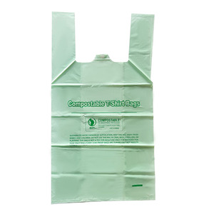 Sacs en T-shirt en HDPE résistants aux déchirures, sacs de magasinage personnalisés pour les magasins de fruits, les épiceries et l'usage quotidien - Product Image 4