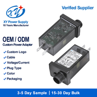 Adaptateur d'alimentation pour lumières de Noël à 8 modes, prise américaine, IP44, translucide, 12V 24V 30V, classe 2, transformateur pour guirlandes lumineuses de fêtes, ETL