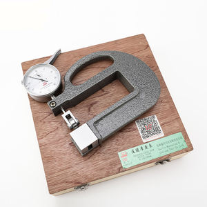 रोलर डालने के साथ 0-10mm मोटाई गेज 0.01mm निरंतर डायल पण मोटाई गेज - Product Image 2