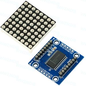 8x8 LED Matrix Module with MAX7219 Display - <b>DIY</b> <b>Kit</b> for Microcontroller - Controlled Projects - Product Image 4