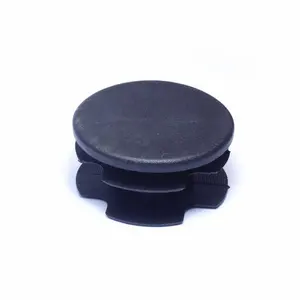 Tapón de rosca macho para instalación de tuberías de plástico negro personalizado de fabricantes al por mayor