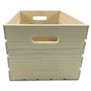 Caja organizadora de madera maciza para el hogar moderna, Mini caja de almacenamiento rectangular Natural para artículos diversos y juguetes tallados, límite de carga de 10kg - Product Image 2