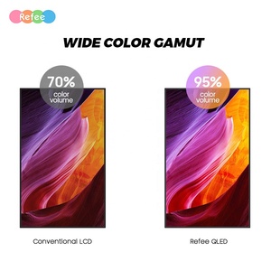 Écran tactile QLED, téléviseur, écran tactile Android, publicité numérique, affichage LCD, signalisation murale, écran LCD 4K pour intérieur - Product Image 5