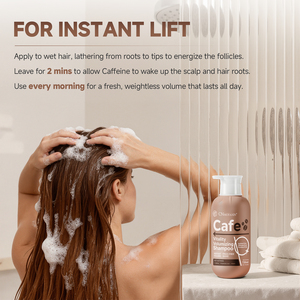<span class=keywords><strong>Shampoo</strong></span> Anticaduta alla Caffeina e Biotina, Idratante, Lisciante, Volumizzante, Senza Solfati, <span class=keywords><strong>per</strong></span> la Crescita dei Capelli - Product Image 6