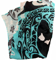Pareo de Playa Personalizado 100% Rayón, Falda Envolvente, Cubre Traje de Baño, Tie Dye