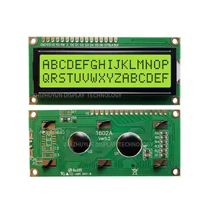 Tampilan Lcd Karakter untuk LCD1602A 12864 2004 Layar Backlit Biru Kuning Hijau Layar LCD 3.3V 5V Layar LCD Diy