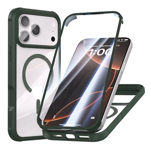 เคสโทรศัพท์แม่เหล็กป้องกัน 360 องศา สำหรับ iPhone 17 Pro Max แบบแข็ง ป้องกันทั้งด้านหน้าและด้านหลัง - Product Image 4