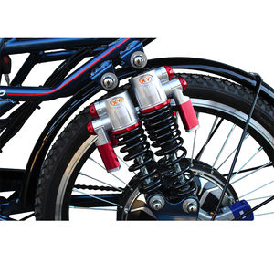 Bicicleta Eléctrica urbana, bici de 22 pulgadas, 48V, 350W, con marco de acero de dos <span class=keywords><strong>ruedas</strong></span> - Product Image 5