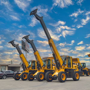 Mesin pemuat teleskopik, mesin pemuat teleskopik 4 roda kemudi Mini - Product Image 2