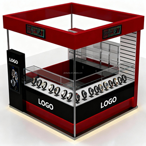 Xem <span class=keywords><strong>Showcase</strong></span> tường cửa hàng trưng bày cửa hàng tùy chỉnh thiết kế nội thất gỗ hiển thị tủ đồng hồ hiển thị trường hợp - Product Image 6