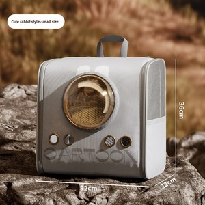 Mochila Transportadora para Gatos Grandes de 20 lb, Bolsa de Viaje Expandible para Mascotas con Ventilación de 4 Lados, Correas Acolchadas, Bolso Plegable para Coche, Senderismo y Veterinaria - Product Image 6