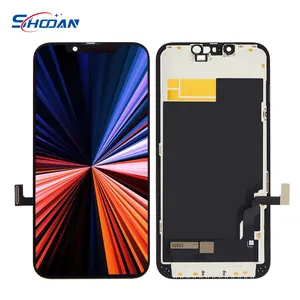 Layar lcd oled lembut kualitas terbaik peluncuran baru untuk panel lcd iPhone 13 pro